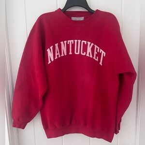 VTG Red Nantucket Sweatshirt
